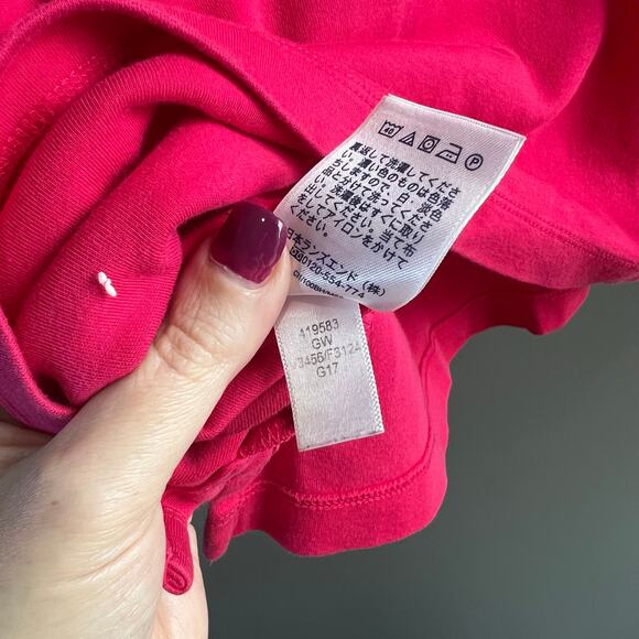 Lands’ End Pink 100% Cotton Turtleneck Shaped Fit Long sleeve Top Sz Small (6-8) - Picture 7 of 8